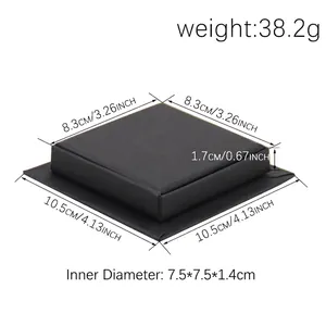 Creative graduation cap jewelry box with size labels for gift packaging 8.3cm x 1.7cm