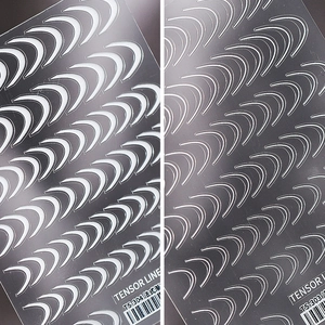 French Manicure Guide Stickers Nail Art Arcs Crescent Shapes DIY Salon Tools Professional Adhesive Line Tape
