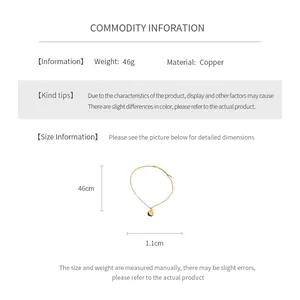 Detailed size and material guide for the 18k gold plated apple pendant necklace