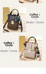 Close-up of vintage print mini handbags with silk-wrapped handles and bear charms