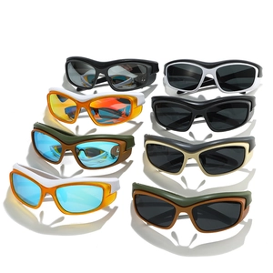Outdoor cycling sunglasses with detachable frames in various colors for men and women