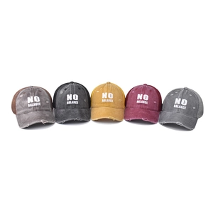 Retro Trucker Caps mit NO BALANCE Stickerei und atmungsaktivem Mesh-Netz in 5 Farben