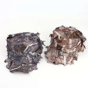 3D bionic camouflage leaf military hats for hunting and outdoor tactical sun protection