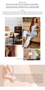 Detail of silk pajamas set featuring glossy light blue fabric and elegant camisole top