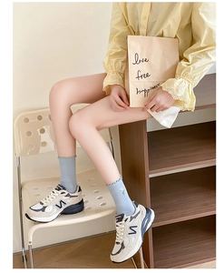 Women ruffle socks cute flower embroidered cotton mid-tube socks spring summer casual daily wear