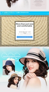Detail of woven straw texture and contrasting black bow decoration on the summer hat