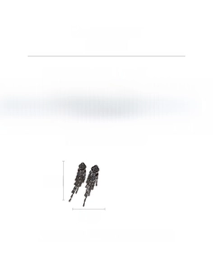 Detailed product specs of gunmetal grey tassel earrings showing copper material and 8.8cm length