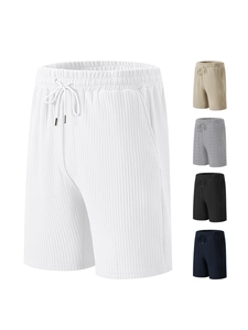 Corduroy men's shorts collection featuring drawstring waist and multiple color swatches