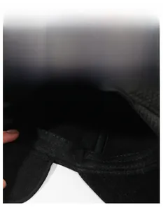 Close-up of the widened moisture-wicking sweatband inside this warm winter baseball cap
