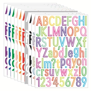 Alphabet Number Stickers Waterproof Vinyl Self Adhesive Letters For DIY Scrapbooking Water Bottles Mailbox Decor