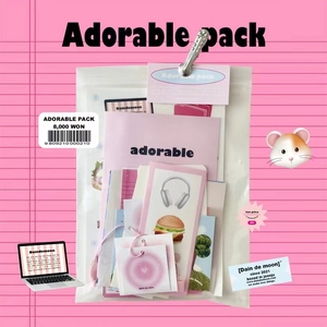 Adorable pink themed stationery pack with stickers and art cards for creative journaling