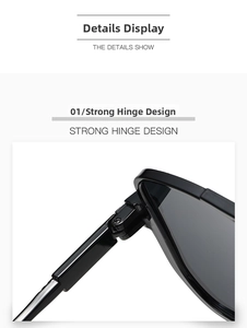 Close-up of durable metal hinge design on these retro oversized half-frame sunglasses