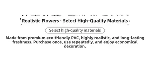 Detailed view of artificial cauliflower made from eco-friendly PVC for decoration