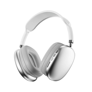 Wireless Bluetooth Headphones HiFi Stereo Over Ear Headset Stainless Steel Mesh Breathable Ear Cups For Music Sports