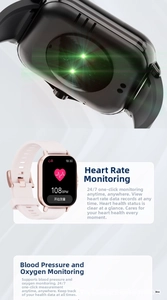Detail of smart watch sensors showing heart rate, blood pressure and oxygen monitoring