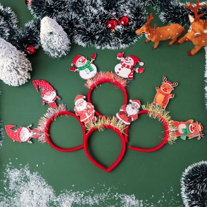 Collection de serre-têtes de Noël avec Père Noël et renne pour décoration de fête