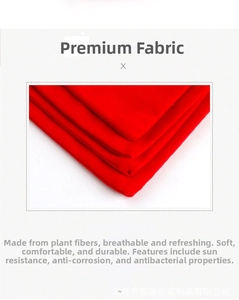 Detail of red velvet jewelry pouches showing breathable texture and soft material