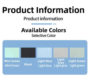 Options de couleurs pour ensemble de fitness sans couture en vert, noir, bleu et gris