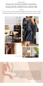 Detail of plus size silk satin floral pajama set featuring golden prints and metal chain