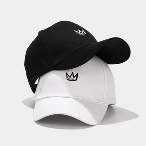 Baseball Cap Cotton Twill Crown Embroidered Adjustable Vintage Casual Sun Protection Breathable Unisex Outdoor