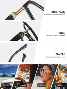 Detailed macro view of stylish TR90 frames with reinforced metal hinges and nose pads