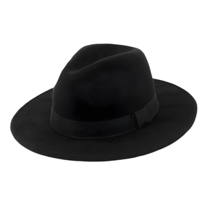 Classic Retro Fedora Hat Wide Brim Cotton Polyester Felt Jazz Cap With Ribbon Band For Men Women Vintage Style Adjustable