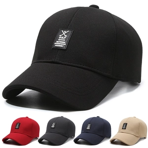 Mesh Baseball Cap Polyester Breathable Curved Brim Adjustable Metal Buckle Outdoor Golf Sports Sun Protection Casual Hat
