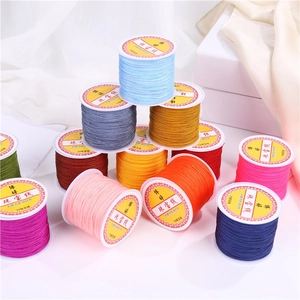 Various colors of durable 72# jade cord for DIY jewelry making and bracelet weaving