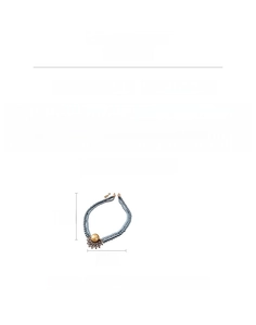 Spécifications détaillées du collier en perles de verre multicouche avec poids et matériaux