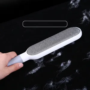 Static Lint Remover Brush Manual Double Sided Reusable Pet Hair Removal Tool For Clothes Sofa Carpet Fabric Cleaning