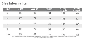 Detailed size information chart for purple lace embroidered mesh long sleeve dress