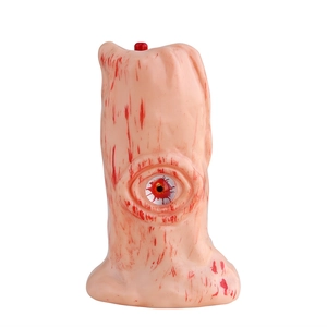 Creepy Halloween LED bloodshot eyeball candle light decoration for horror parties