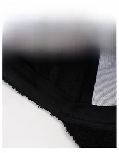 Close-up of moisture-wicking sweatband and fleece lining on thermal baseball cap
