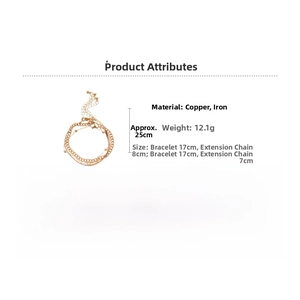Detailed view of layered gold snake chains with size specifications 17cm plus 8cm extension