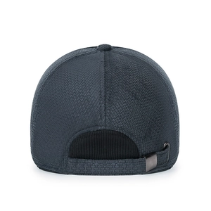 Men's winter warm baseball cap with thick fleece lining and adjustable back strap