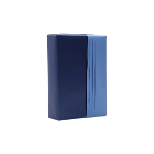 Blue dual-tone oversized roll wrapping paper for birthday and business gifts