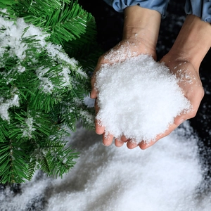 Artificial Snow Powder Realistic Fake Snowflakes For Christmas Decoration Winter Scene DIY Crafts Party Supplies