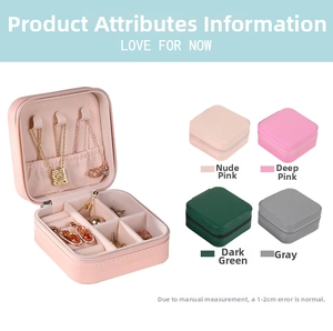 Macro detail of portable jewelry box with velvet lining and necklace hooks
