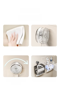 Step-by-step guide for wall-mounted suction cup toilet paper box installation
