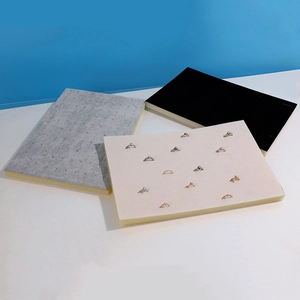 Ring Display Insert Velvet Sponge Multi Slot Jewelry Tray Storage Organizer Foam Pad Counter Showcase Holder