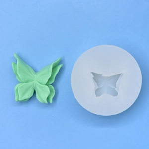 Double-layer butterfly silicone mold for DIY baking and handmade resin craft projects