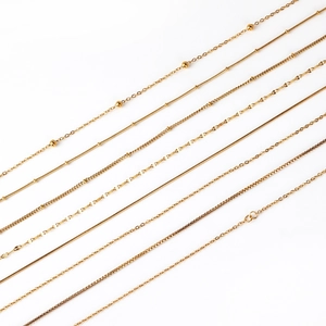 Minimalist 316 Stainless Steel Necklace Chain For Women Light Luxury Fashion Accessory Snake Geometric Link O-Chain
