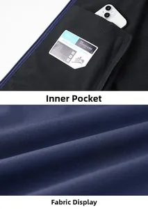 Detail der Outdoor-Weste mit Fleece-Futter, Innentasche und winddichtem Funktionsmaterial