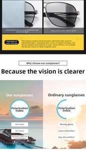 Detailed comparison of photochromic polarized aviator sunglasses for day and night driving