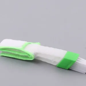 Spazzola Per La Pulizia Delle Prese D'aria Del Condizionatore D'auto A Doppia Estremità Strumento Per Spolverare In Microfibra Per Interni Cruscotto Tastiera Veneziane