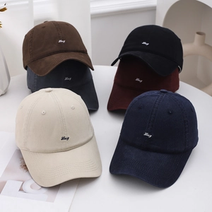 Cappellino Da Baseball In Cotone Twill Ricamo Lettere Protezione Solare Regolabile Traspirante Casual Sport All Aperto Unisex