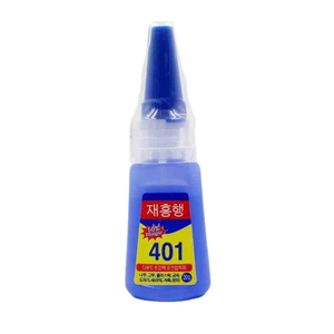 Colle instantanée polyvalente 401 de 20g pour métal plastique et bois réparation