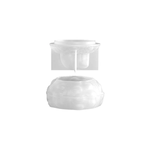 Conch shell resin silicone mold set for DIY jewelry storage box and plaster candle cups
