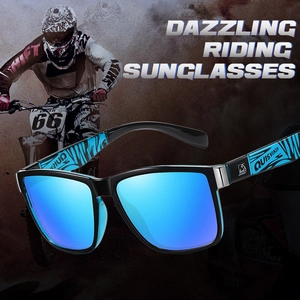 Sports Sunglasses Square PC Frame TAC Lenses UV400 Protection Men Women Outdoor Cycling Fishing Fashion Driving