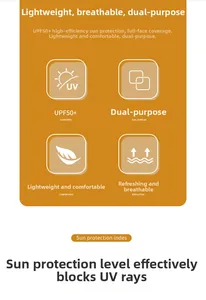 UPF 50+ sun protection features showing UV blocking and breathable fabric details